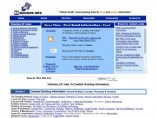 Tablet Screenshot of bcbuildinginfo.com
